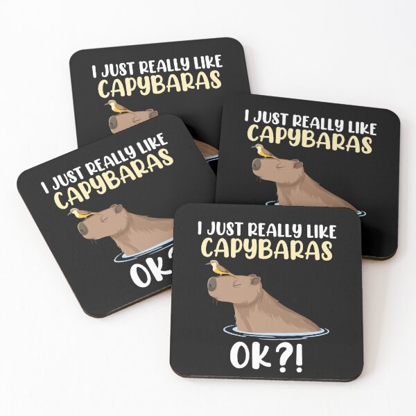 Item preview, I Just Really Like Capybaras Ok Kapibara Capybara Birthday Gift designed and sold by TMelonShop.