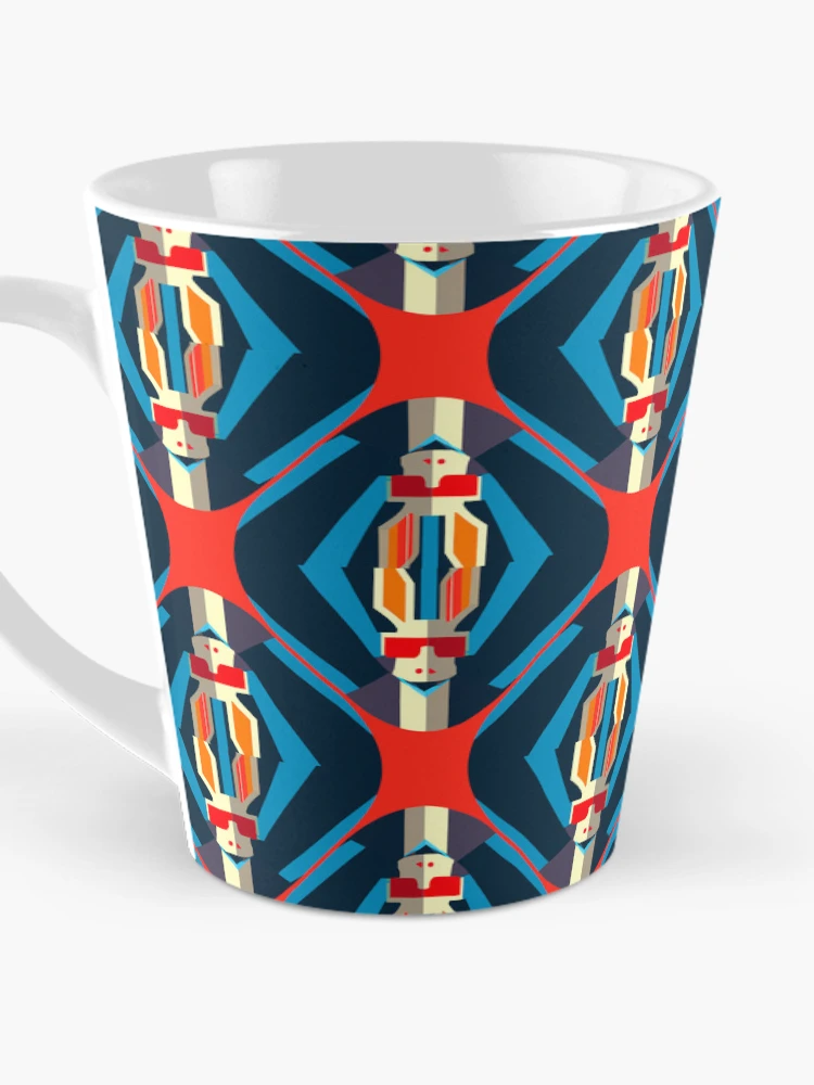 Thumbnail 3 of 4, Coffee Mug, Cool Rabbit Pattern designed and sold by theWeppen.