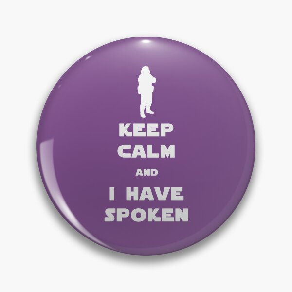 Item preview, Keep Calm and I Have Spoken [white] designed and sold by XFchemist-Art.
