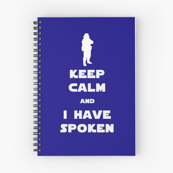 Item preview, Keep Calm and I Have Spoken [white] designed and sold by XFchemist-Art.