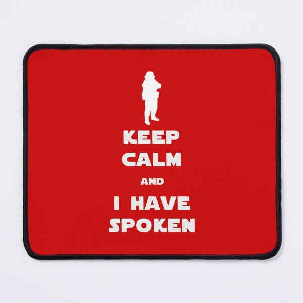 Item preview, Keep Calm and I Have Spoken [white] designed and sold by XFchemist-Art.