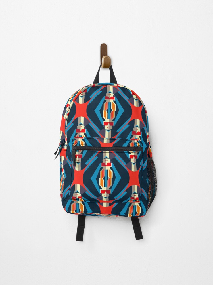 Thumbnail 1 of 3, Backpack, Cool Rabbit Pattern designed and sold by theWeppen.