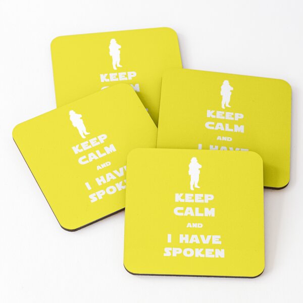 Item preview, Keep Calm and I Have Spoken [white] designed and sold by XFchemist-Art.
