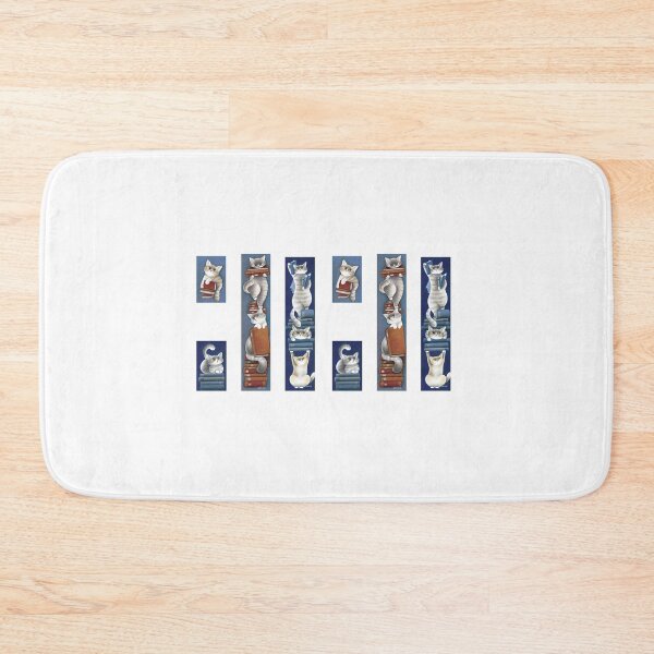 Item preview, Book-Loving Cats: eight perfect Bookplates Stickers for cat lovers designed and sold by gatteria.