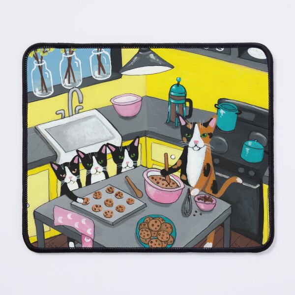 Item preview, Baking Cookies For Mothers Day designed and sold by KilkennyCat Art.