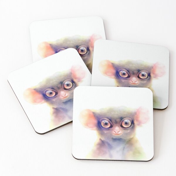 Item preview, Tarsier in Watercolor designed and sold by StyleSyndicatio.