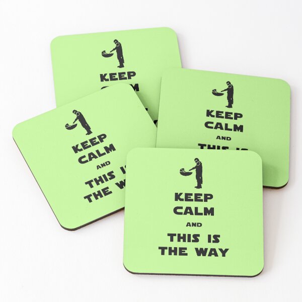 Item preview, Keep Calm and This Is The Way [black] designed and sold by XFchemist-Art.