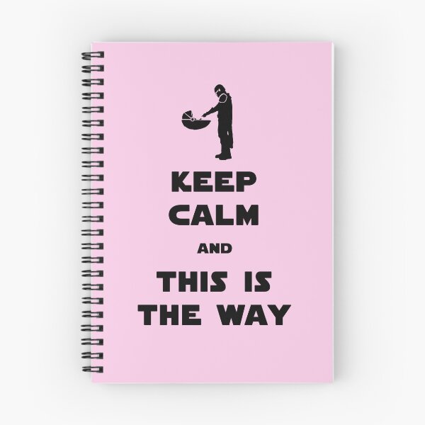 Item preview, Keep Calm and This Is The Way [black] designed and sold by XFchemist-Art.