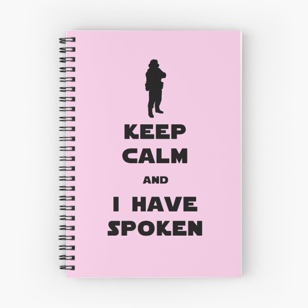 Item preview, Keep Calm and I Have Spoken [black] designed and sold by XFchemist-Art.
