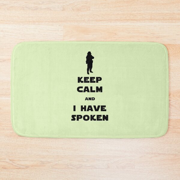 Item preview, Keep Calm and I Have Spoken [black] designed and sold by XFchemist-Art.