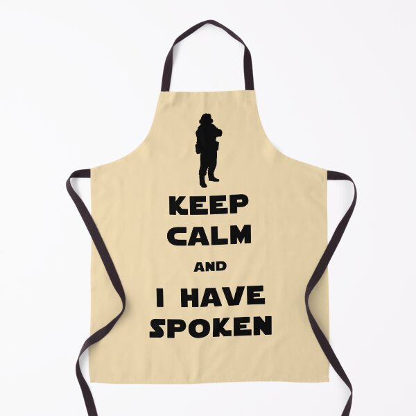 Item preview, Keep Calm and I Have Spoken [black] designed and sold by XFchemist-Art.