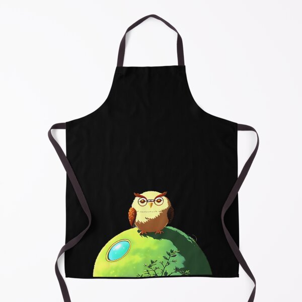 Item preview, Funny Owl Sitting on a Sphere house, Owl house watching designed and sold by Emyku.