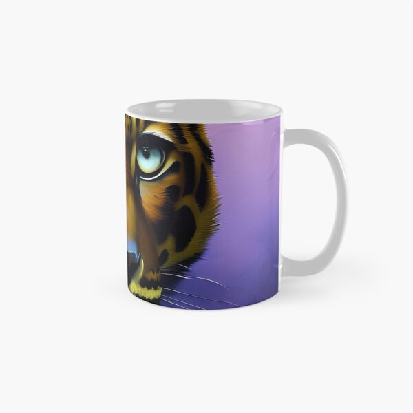Artikelvorschau, Leopardenportrait, pastos, Ai Generated Art entworfen und verkauft von ACC .
