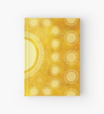 Cuaderno de tapa dura "Gold & Yellow Ethnic Sun (Pattern)"