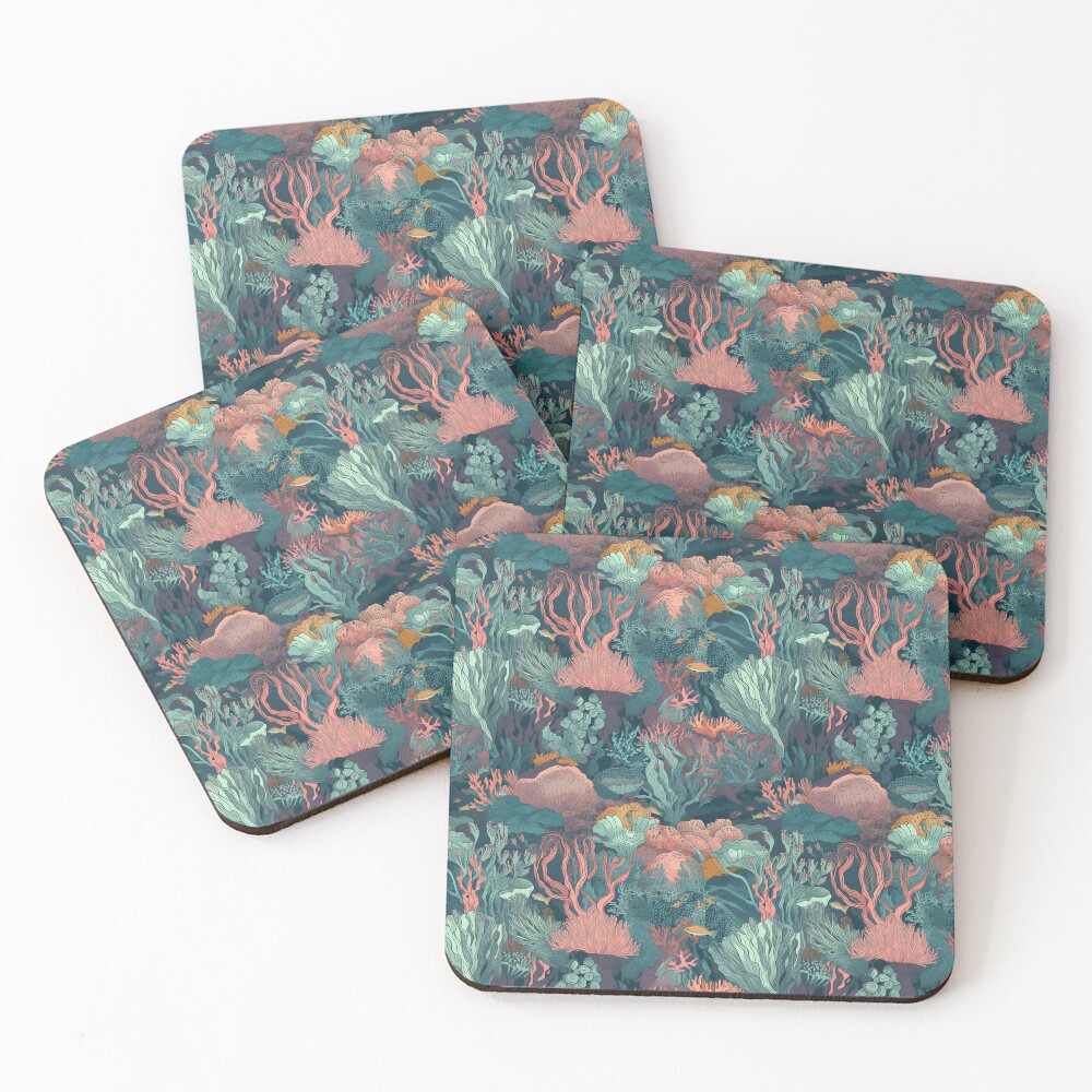 Item preview, Coasters (Set of 4) designed and sold by PixelPatchwork.