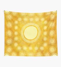 Tela decorativa "Gold & Yellow Ethnic Sun (Pattern)"