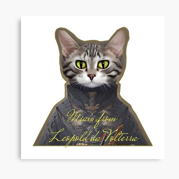 Item preview, The Majestic Meow: Royal  Cat Art with a Funny Twist designed and sold by Molnarisa.