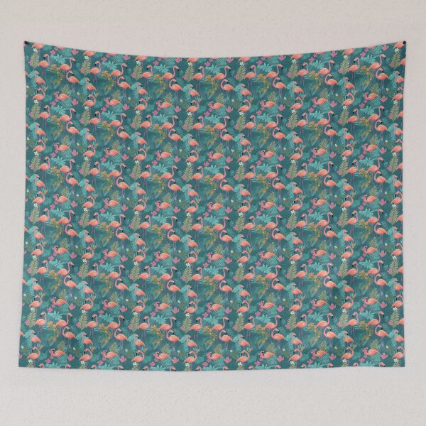 Item preview, Flamingo Paradise designed and sold by PixelPatchwork.