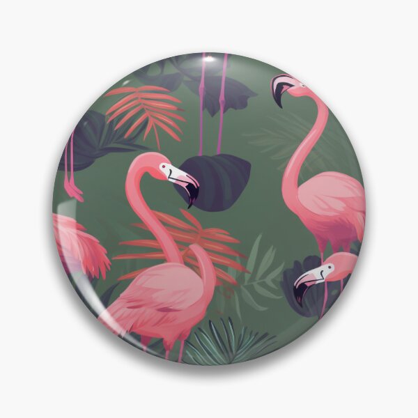 Item preview, Tropical Flamingo Dreams designed and sold by PixelPatchwork.