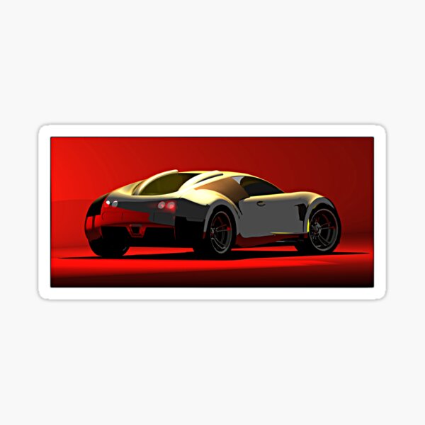Bugatti Veyron Sticker