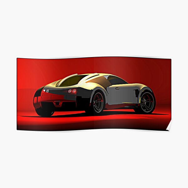 Bugatti Veyron Poster