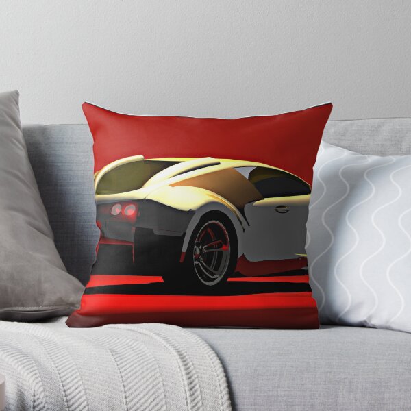 Bugatti Veyron Throw Pillow