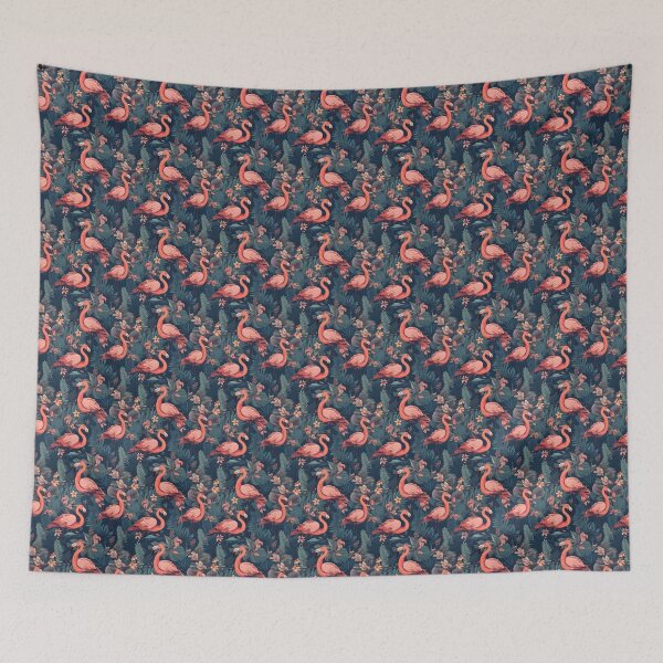 Item preview, Flamingo Frenzy designed and sold by PixelPatchwork.