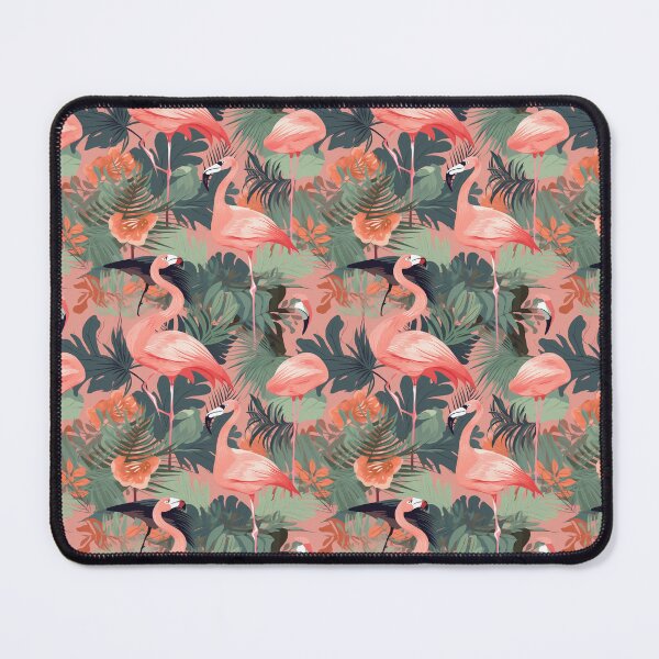 Item preview, Tropical Flamingo Sunset designed and sold by PixelPatchwork.