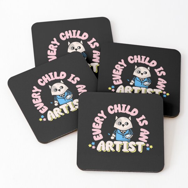 Item preview, Inspiring Young Painter - Every Child is an Artist Masterpiece designed and sold by ElLocoMus.