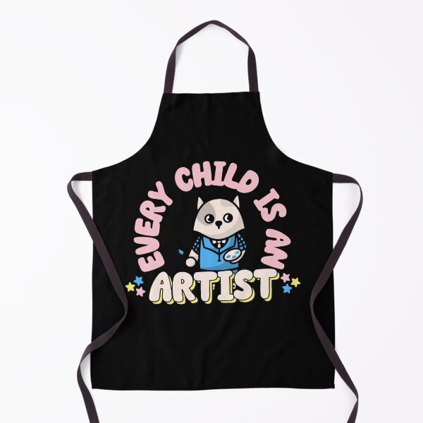 Item preview, Inspiring Young Painter - Every Child is an Artist Masterpiece designed and sold by ElLocoMus.
