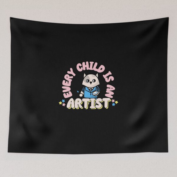 Item preview, Inspiring Young Painter - Every Child is an Artist Masterpiece designed and sold by ElLocoMus.