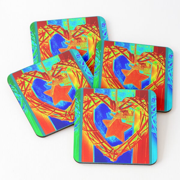 Item preview, Hearts and stars triptych designed and sold by angel1.