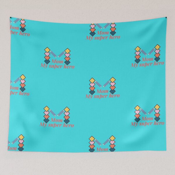 Item preview, Mom my super hero designed and sold by AppleMe.