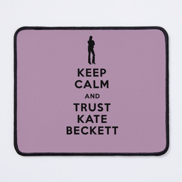 Item preview, Keep Calm and Trust Kate Beckett [black] designed and sold by XFchemist-Art.