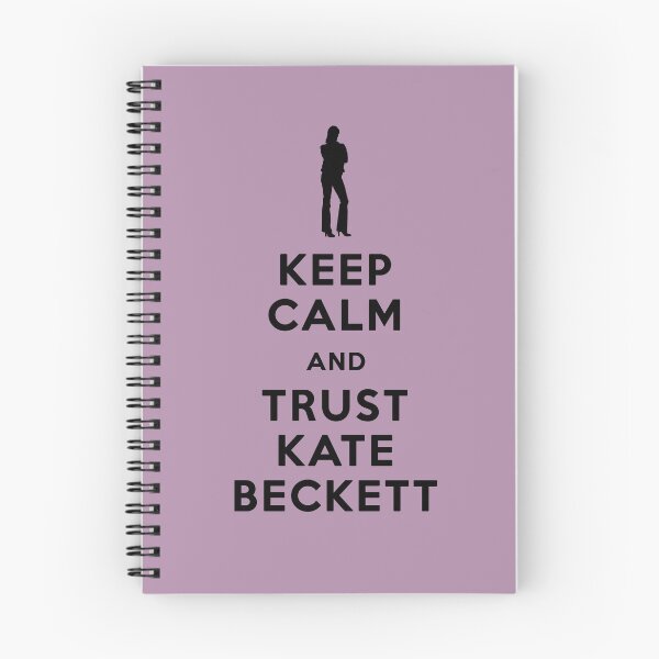 Item preview, Keep Calm and Trust Kate Beckett [black] designed and sold by XFchemist-Art.