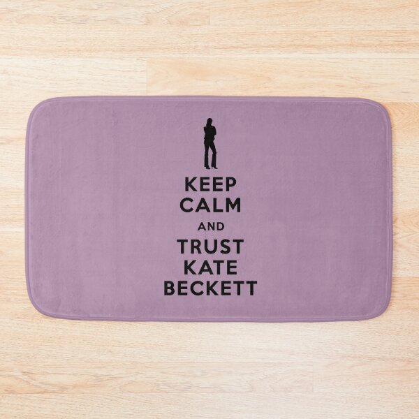 Item preview, Keep Calm and Trust Kate Beckett [black] designed and sold by XFchemist-Art.