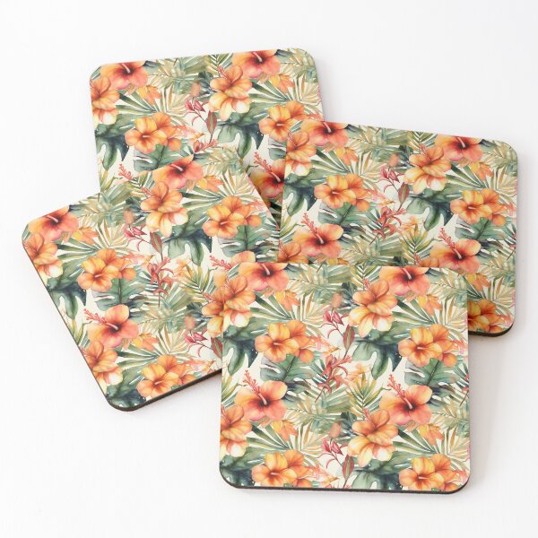 Item preview, Watercolor Flower Paradise designed and sold by PixelPatchwork.