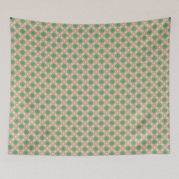 Item preview, Art Deco Sunburst-Green designed and sold by Sarah Melendez.