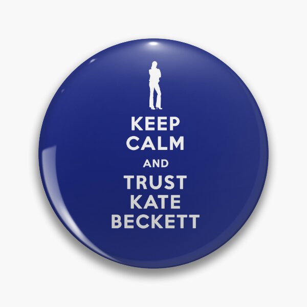 Item preview, Keep Calm and Trust Kate Beckett [white] designed and sold by XFchemist-Art.