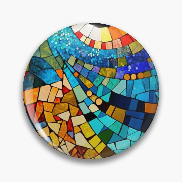 Artikelvorschau, Colorful Mosaic Art: Adding a Touch of Vibrancy to Your Home entworfen und verkauft von BeerBot.
