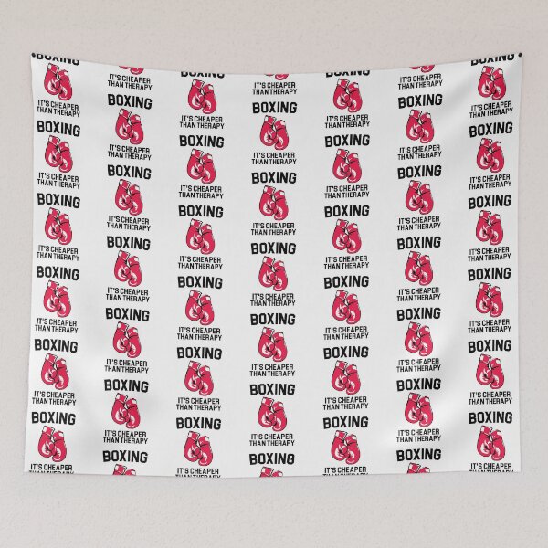 Item preview, Boxing Is Cheaper Than Therapy designed and sold by Venus Complete.