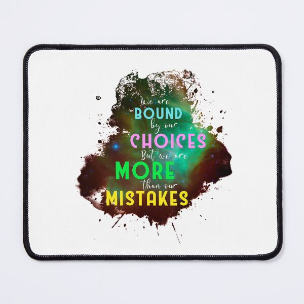 Item preview, We are bound by our choices but we are more than our mistakes designed and sold by XFchemist-Art.
