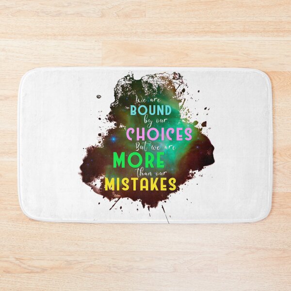 Item preview, We are bound by our choices but we are more than our mistakes designed and sold by XFchemist-Art.