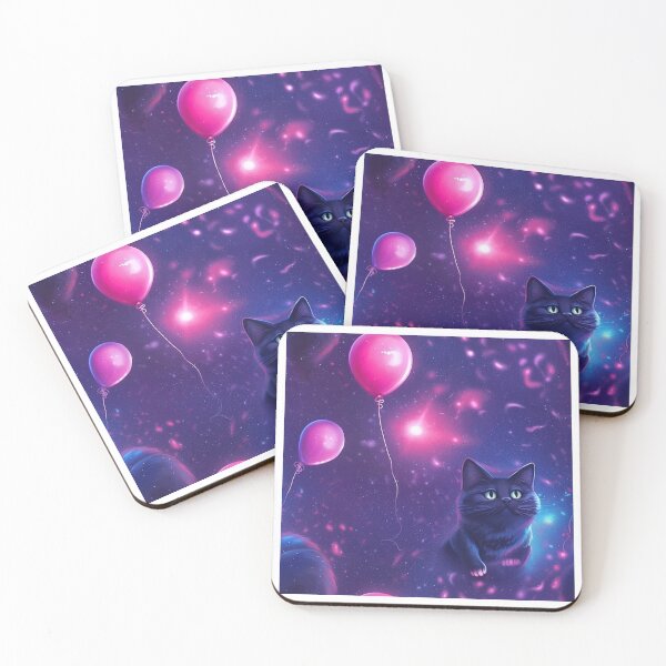 Item preview, Let's have a Purrtay! - AI generated image with Midjourney designed and sold by Sandy Maya's Artwork.