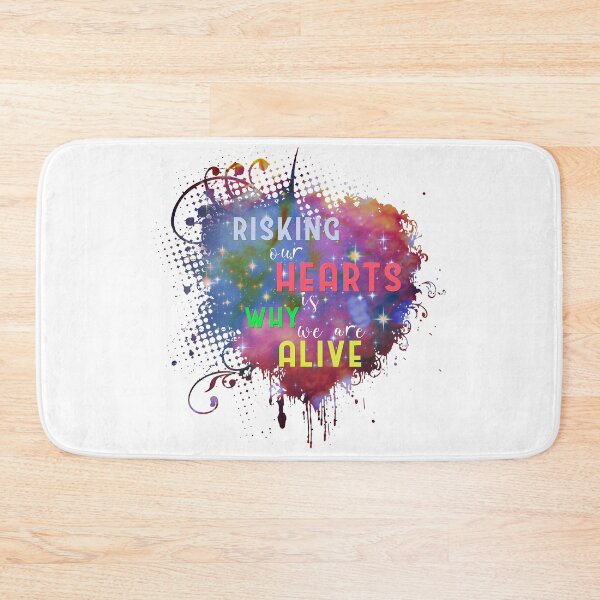 Item preview, Risking our hearts is why we are alive designed and sold by XFchemist-Art.