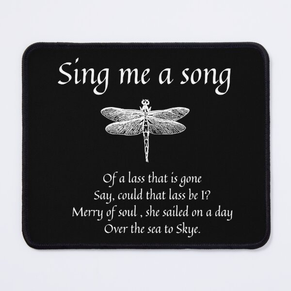 Item preview, Sing Me A Song - White for dark background designed and sold by aliveinmiddle.