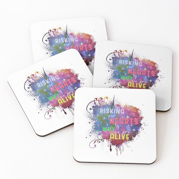 Item preview, Risking our hearts is why we are alive designed and sold by XFchemist-Art.