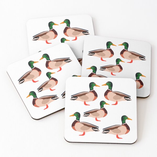 Item preview, M is for Mallard Duck,Mallard Duck – Classic Waterfowl Wildlife Illustration designed and sold by PrettylittlepastelUk.