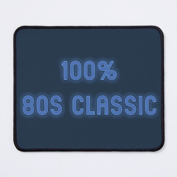 Item preview, 100% 80s Classic - Neon Blue designed and sold by Fanarchist.