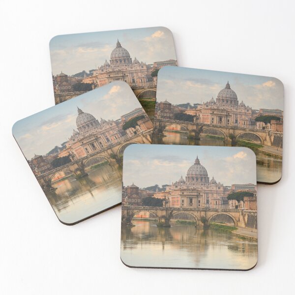Item preview, St. Peter's from a Bridge over the Tiber designed and sold by Pedro-Carrilho.